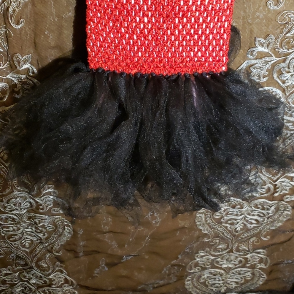 Tutu Dress 9-12mo with Matching Headband - Picture 3 of 4
